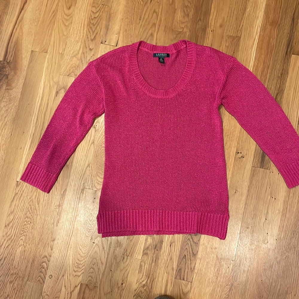 Ralph Lauren Fuschia Sweater